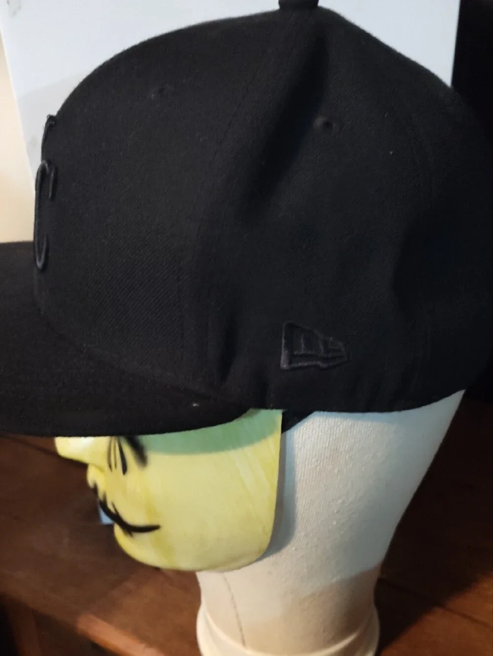 KC Black Men's Fitted 7 5/8 Hat - New Era 59 Fifty NWOT